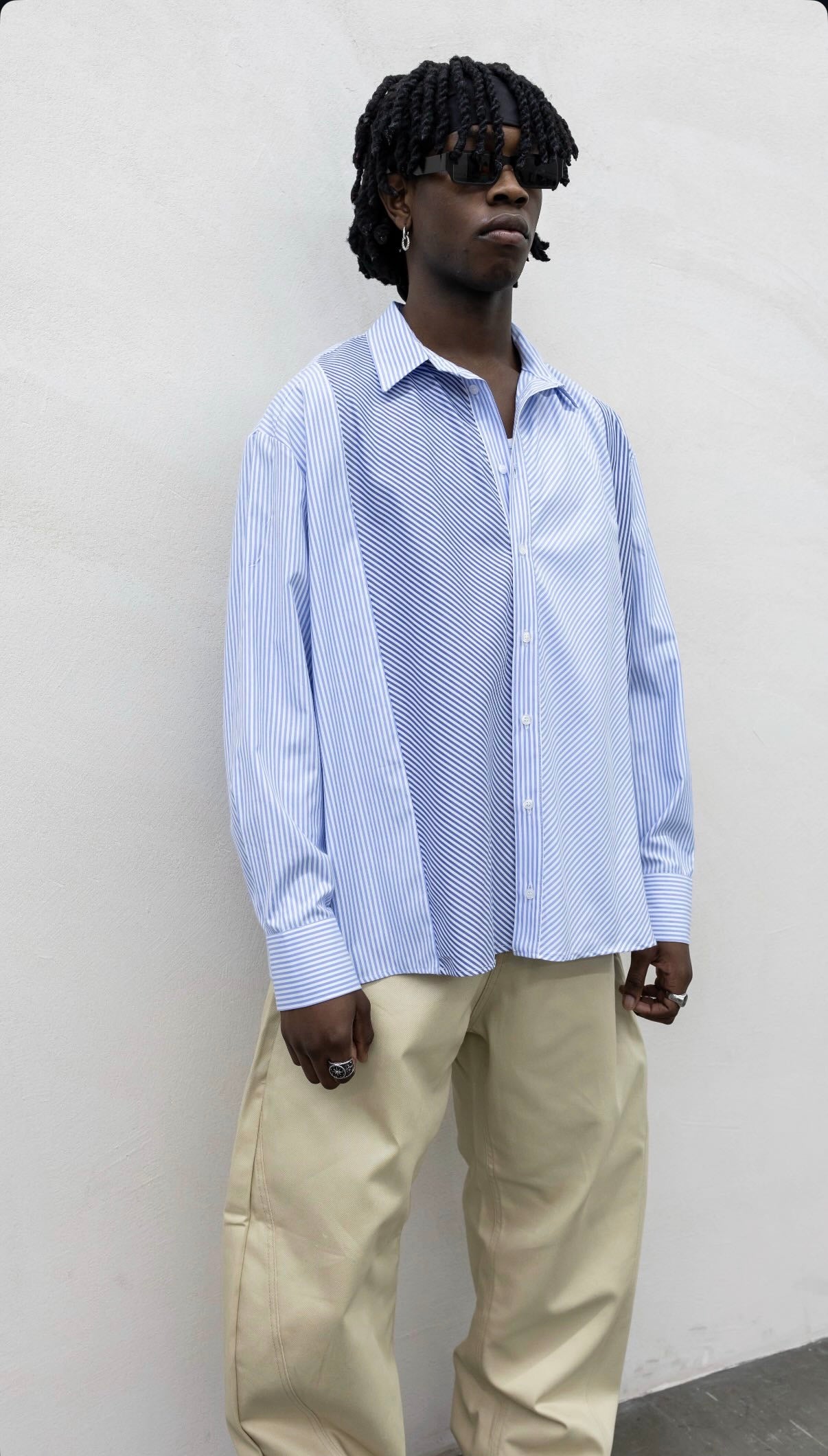 camicia striped