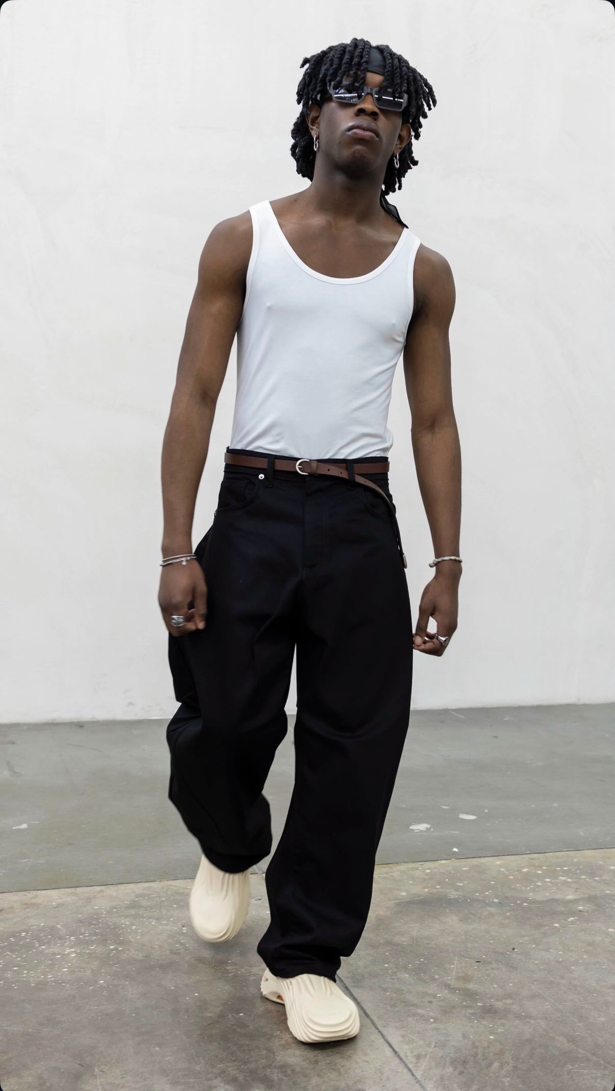 balloon jeans black