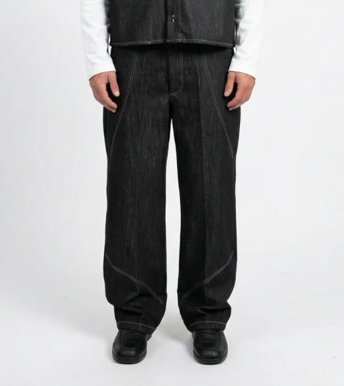 jeans baggy fit laminate