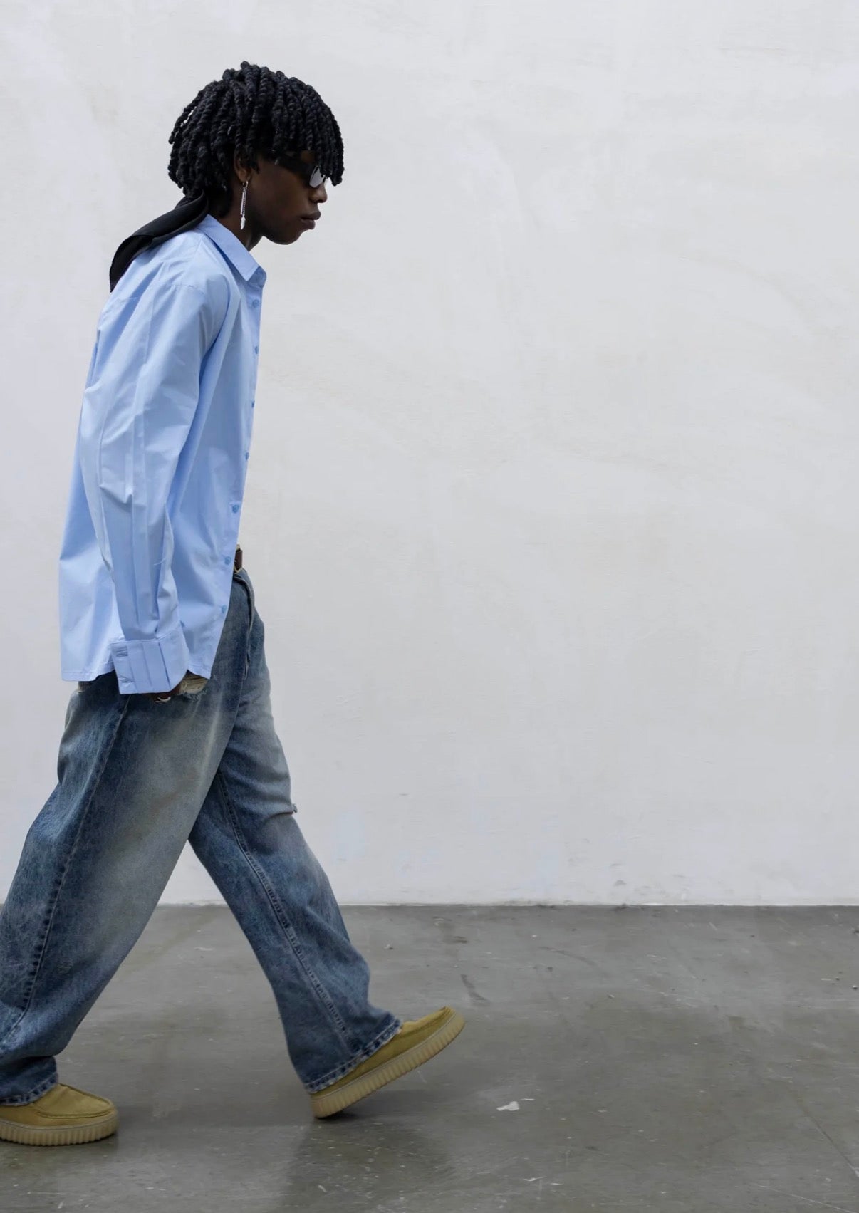 Camicia knurled cuff