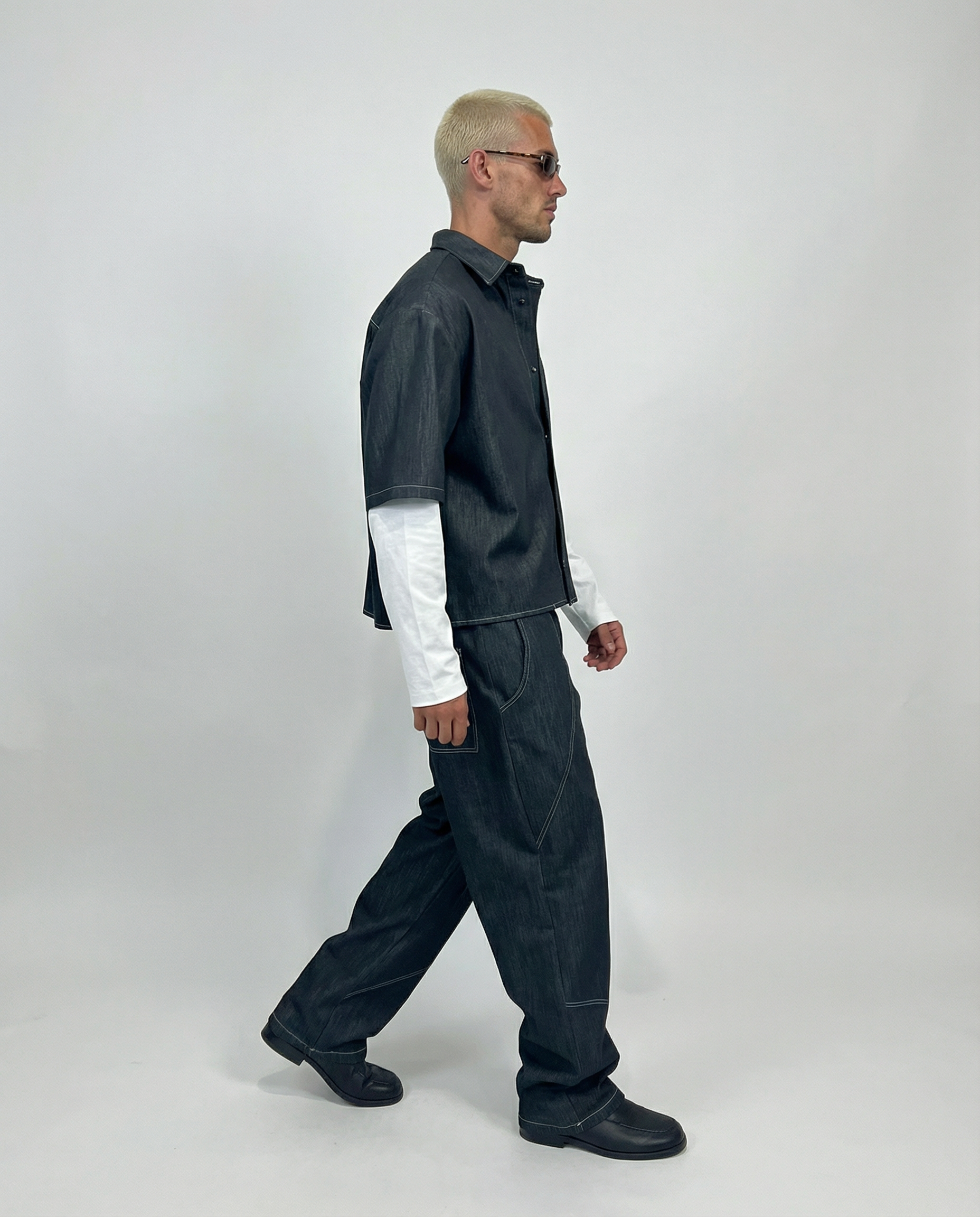 coordset denim laminate