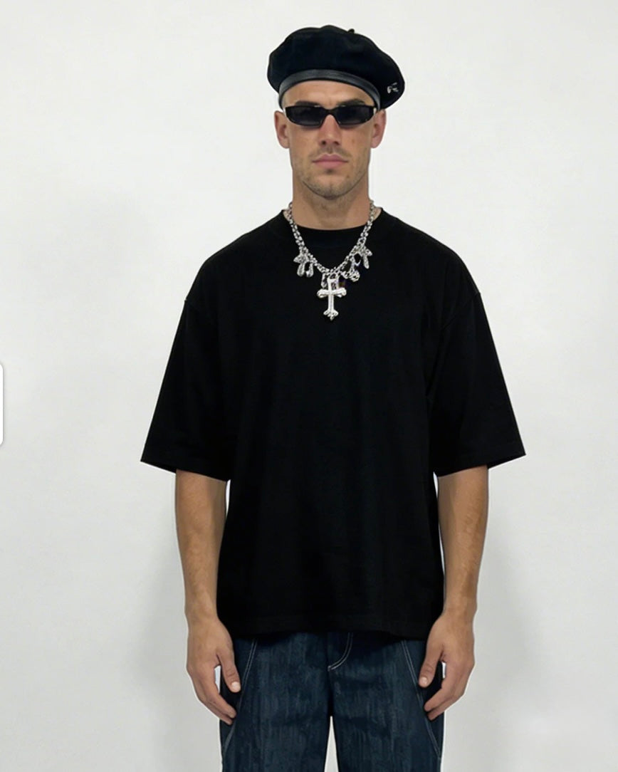 t shirt playboy black/c